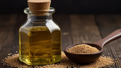 تصویر 1 از روغن کنجد طلایی طبیعی و ارگانیک